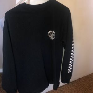 black long sleeve shirt
